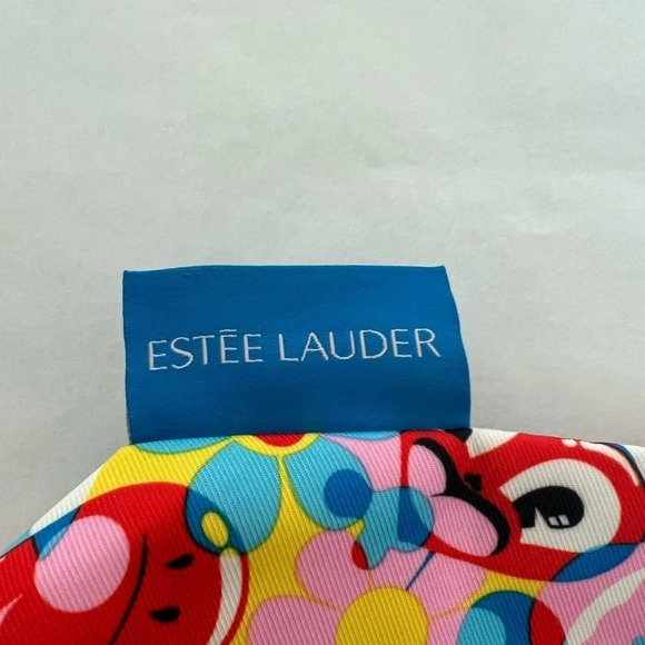 Estee Lauder Hattie Stewart Recycle Floral Shopping Purse Shoulder Bag Tote New - Picture 11 of 11